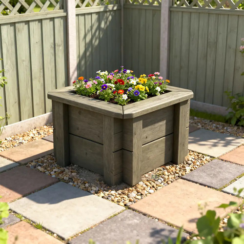 Raised garden bed 5m - bed,