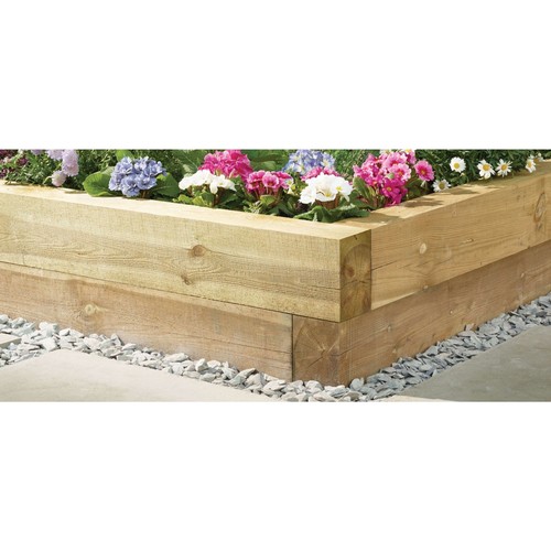 Timber garden sleeper - timber,