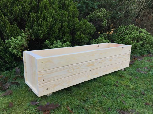 Wooden garden planter - wooden,