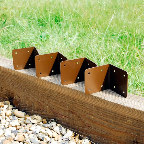 Corner timber railway - timber, sleeper