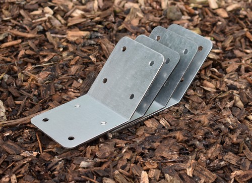 Metal brackets angle - metal, 45°