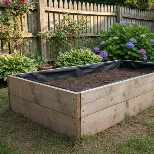 Wooden garden raised grow - wooden,