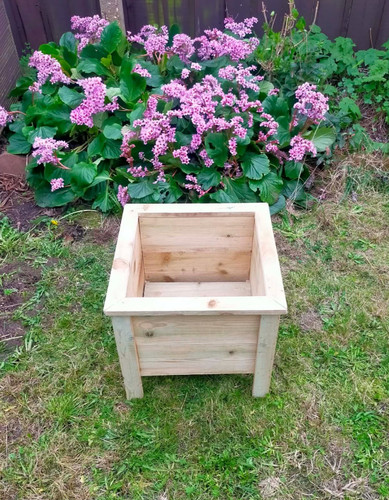 Garden wooden planter - garden, grow