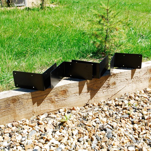 Jumbo corner timber railway - corner,