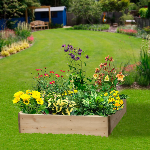 Square timber raised - square, –