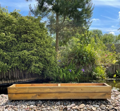 Wooden planter 5ft extra large - wooden,