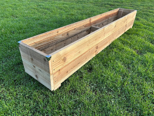 Wooden garden planter 6ft long - 6ft,