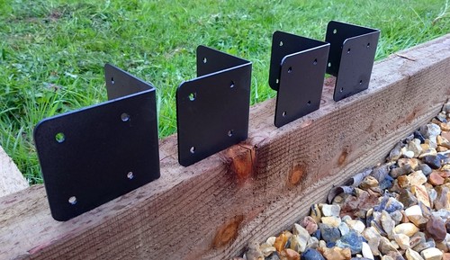 Corner timber railway sleeper - railway,