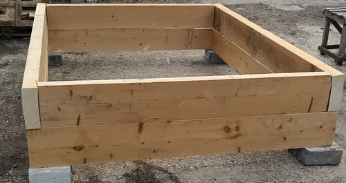 Large raised bed planter - large,
